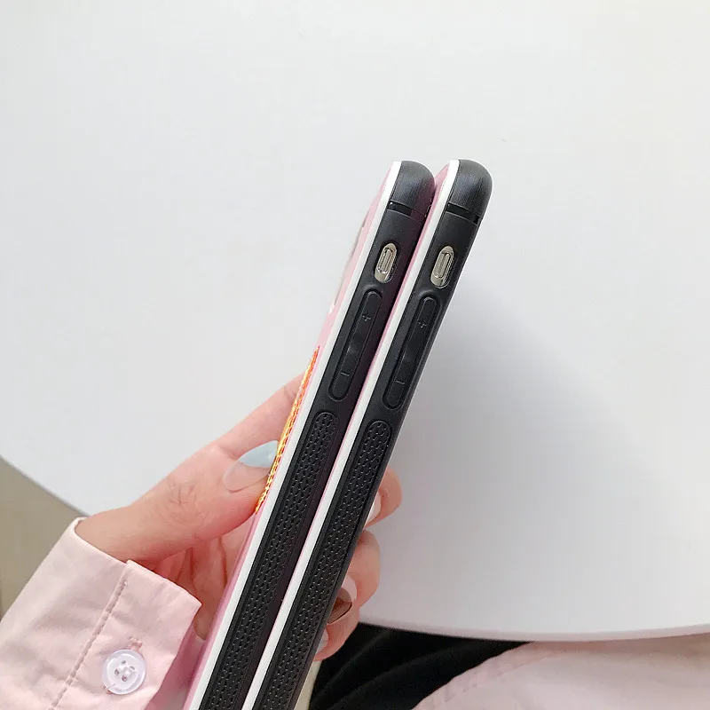 Плюшевый вышитый мультяшный чехол для телефона Сейлор Мун iphone XS Max XR X 8 7 6 Plus милый