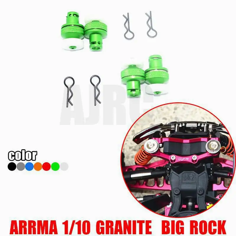 Магнитный автомобильный корпус ARRMA 1/10 GRANITE MEGA MONSTER TRUCK BIG ROCK CREW колонка 1|Детали и
