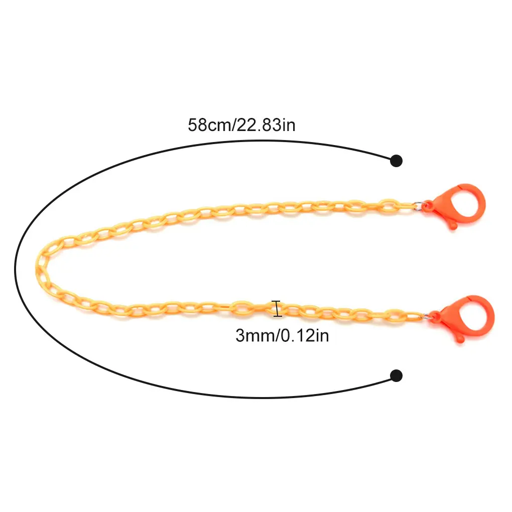 

1pcs Eyeglass Strap Reading Glasses Hanging Chain Fashion Sunglasses Spectacles Holder Neck Cord Glasses Slip Metal Chain