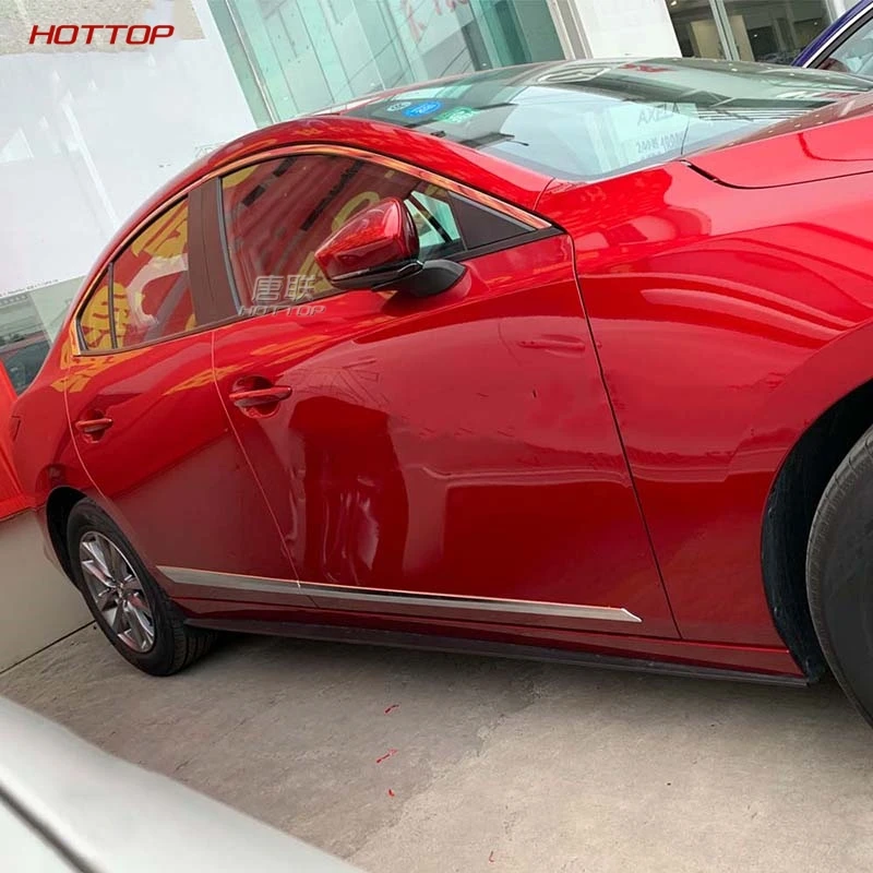 ABS Щепка сторона кузова отделка украшения для Mazda 3 Axela 2020|Хромирование| |