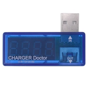 Мини USB-тестер напряжения с цифровым дисплеем, портативный мини-детектор тока и напряжения, зарядное устройство Doctor B73, 1 шт.