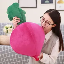 Имитация редиски плюшевые игрушки для детей милые мягкие