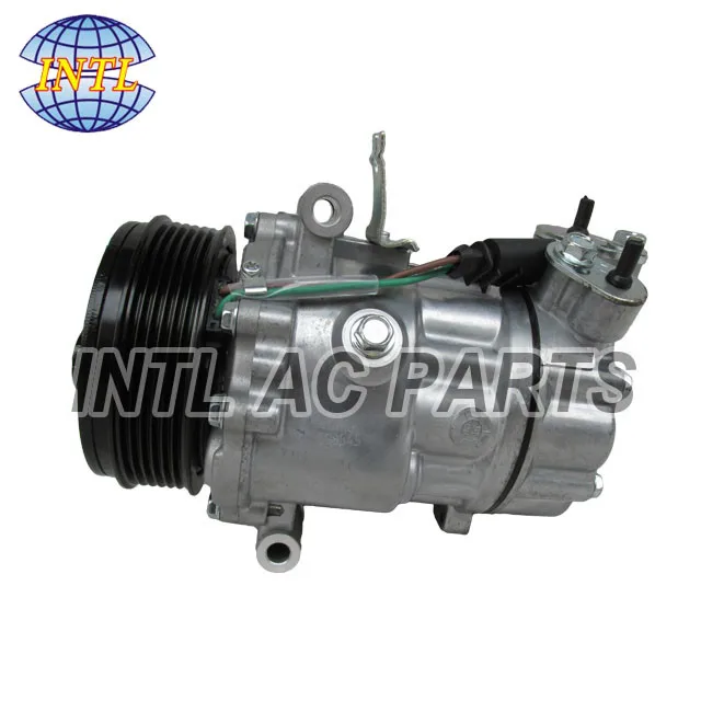 Автомобильный Компрессор кондиционера Sanden SD6V12 для AUDI SKODA VOLKSWAGEN 6RF820803C / 6R0820803B