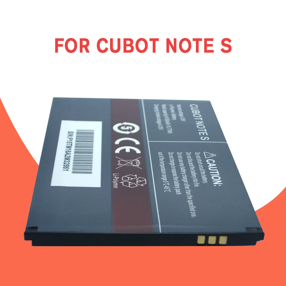 CUBOT Note S аккумулятор 4150 мАч 100% Новый оригинальный запасной для сотового телефона +