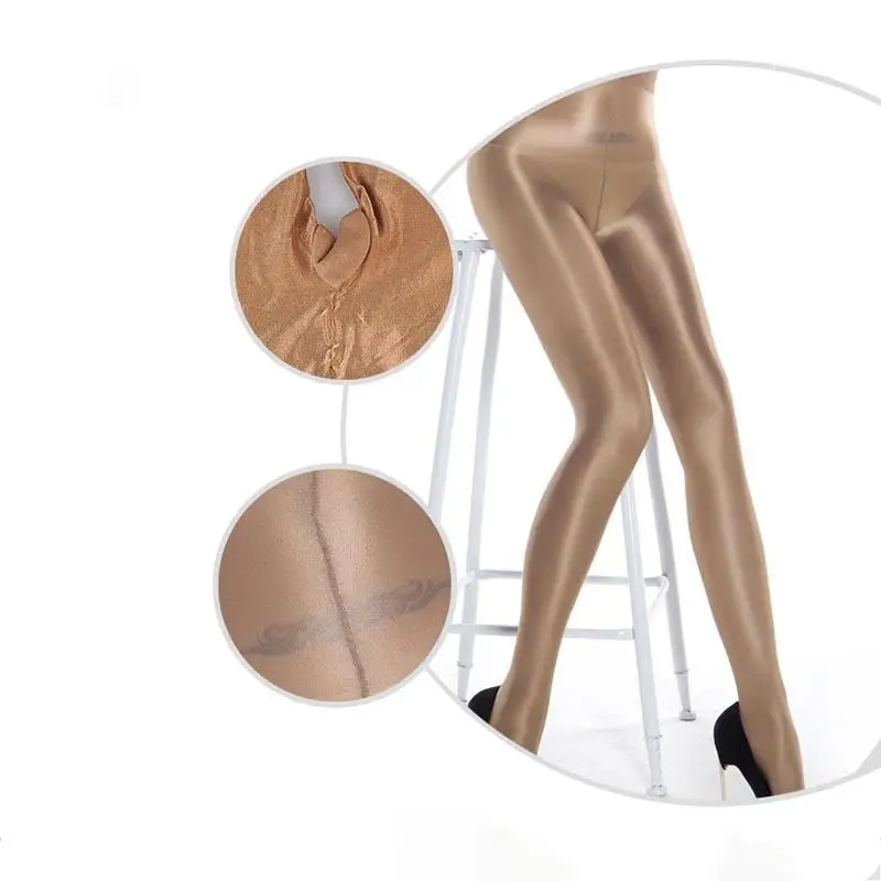 Женские 70D прочные супер эластичные чулки блестящие Волшебные колготки
