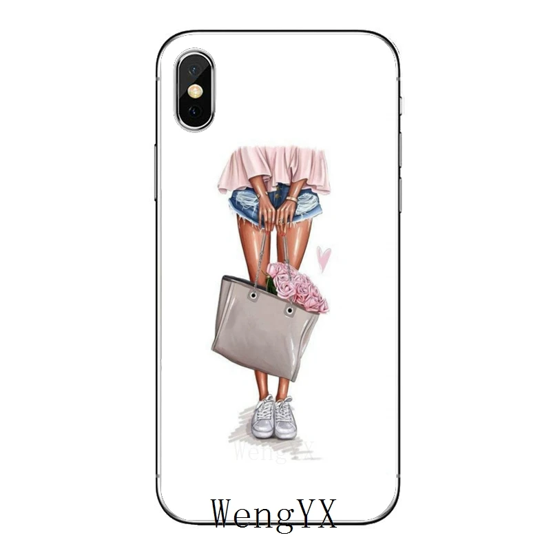 Чехол для телефона Fashion travel girl vacation shopping для Xiaomi Redmi Note 8 7 6 5A 4 Pro 7A K20 6A 4A 4X 5 Plus S2.