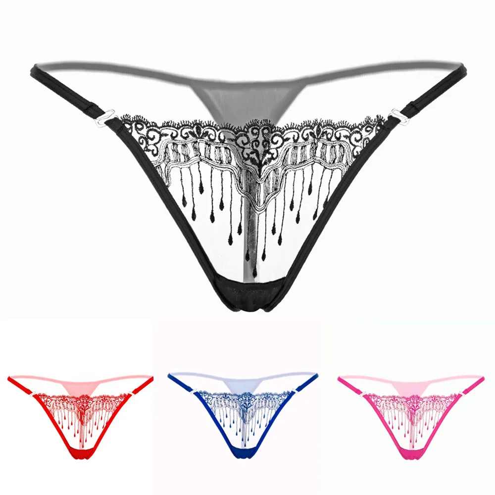 

New Sexy Women Panties Lace hollow tassel G Strings Thongs Women Underwear Briefs sexy panties Lingerie трусы женские трусы 51*