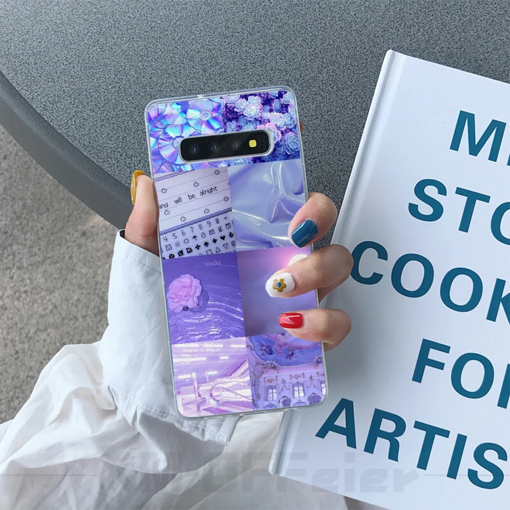 BaweiTE Забавный и стильный ТПУ мягкий резиновый чехол для телефона Samsung S10 Plus S9 S8 S8plus