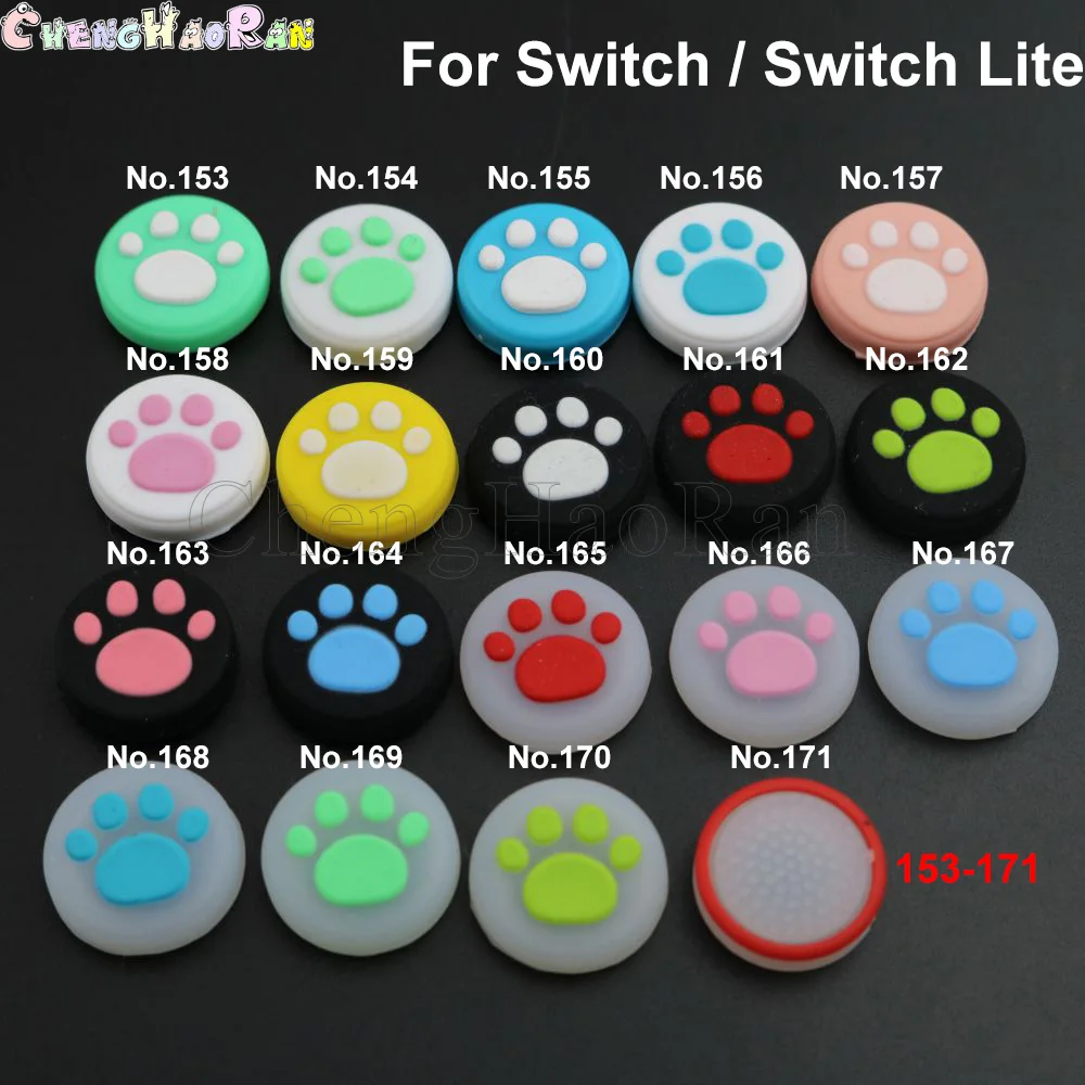 

153-171, 2 шт., силиконовые колпачки для джойстика Nintendo Switch /Lite /OLED