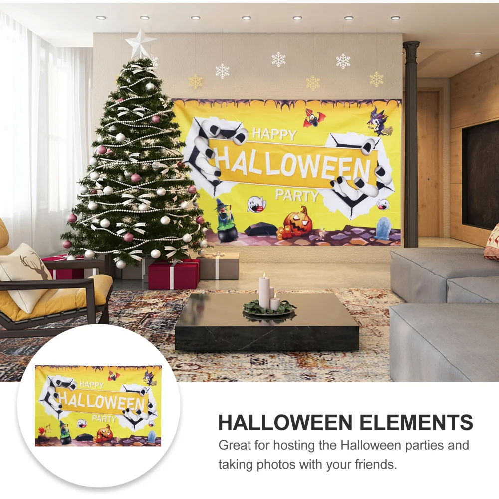 

1pc Banner Decoration Party Backdrop Hanging Decor (Assorted Color)