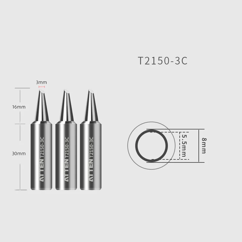 ATTEN аутентичный наконечник для ST 2150 ST-2150 ST 2150D ST-2150D паяльник