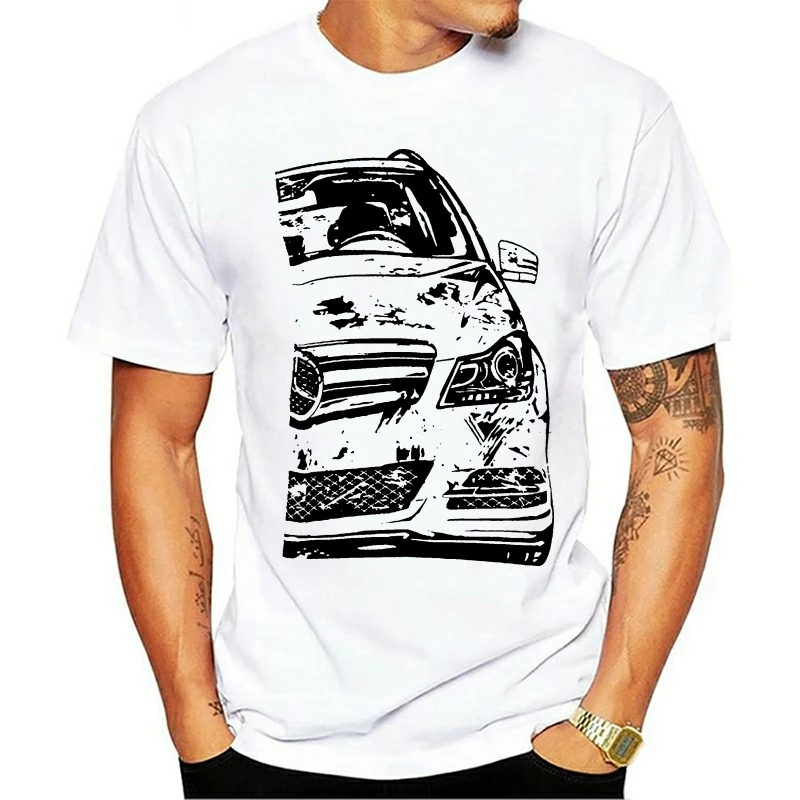 Мужская стильная ретро футболка из 100% хлопка Funy W204 T модели OLS tshirs для женщин 2021 |