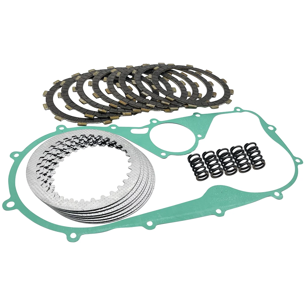 Complete Clutch Kit Heavy Duty Springs and Gasket Compatible for Kawasaki Vulcan 800 VN800A 1995-2005