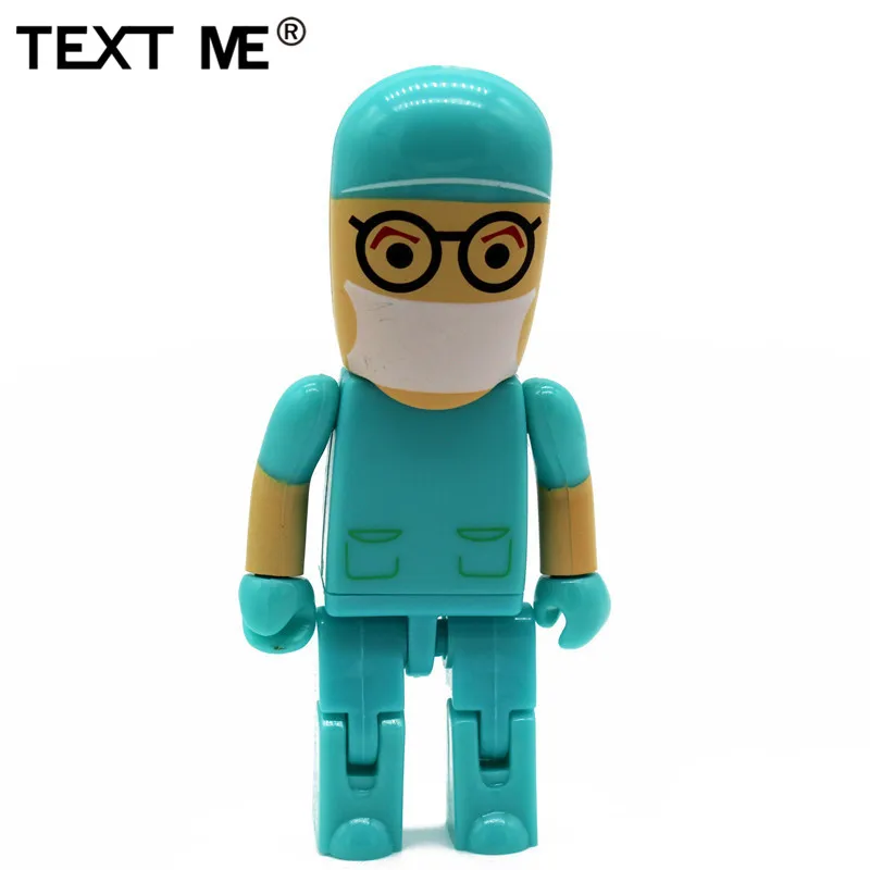 TEXT ME 64GB Doctors USB флешка usb 2,0 USB флеш-накопитель 4GB 8GB 16GB 32GB карта памяти