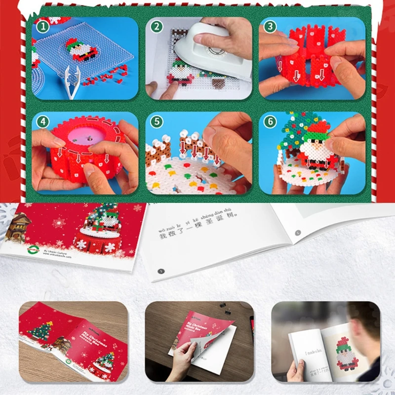 

Christmas Tree Music Box DIY Jigsaw Puzzle Children Educational Toy Kids Gift