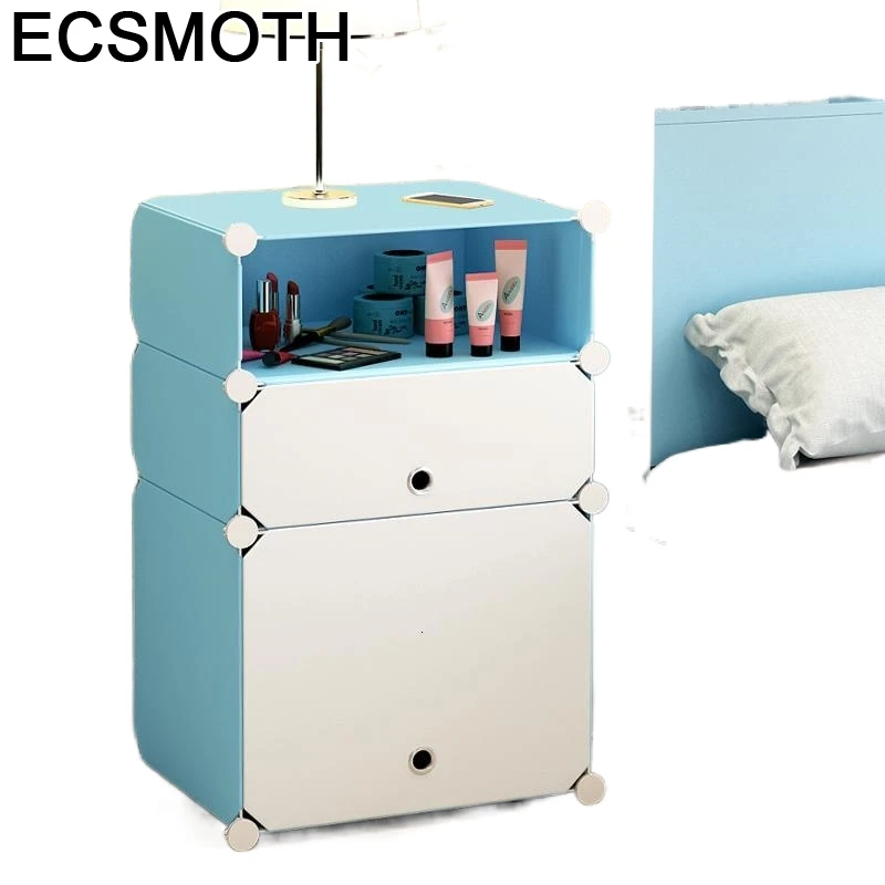 Тумбочка в стиле Эль Нуит с ночным концом Criado Mudo Para Quarto Auxiliar Mesita Noche Mueble Dormitorio De
