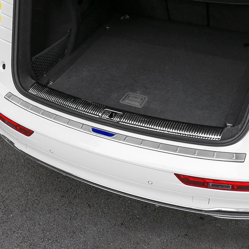 Карманго для Audi Q5 FY Автомобильный задний багажник Накладка бампер крыло украшение хромированная наклейка Рамка накладка внешние аксессуары