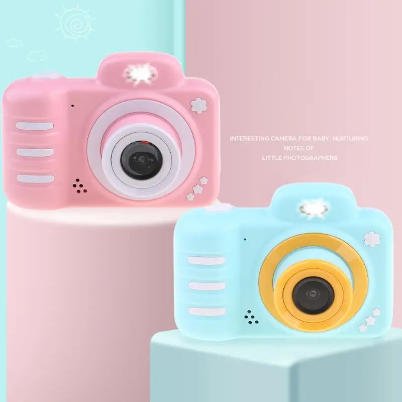 

2.4" Screen Mini Kid Digital Camera 1080P Dual Lens Video Camera 16G Memory Card G2AC