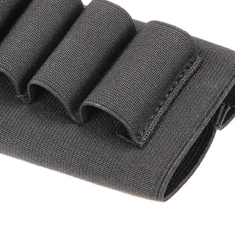 thickening Prevent slipping Elastic Buttstock 12 Gauge Ammo case pouch Holder Hunting bags holsters Gun Accessories Nylon molle | Спорт и