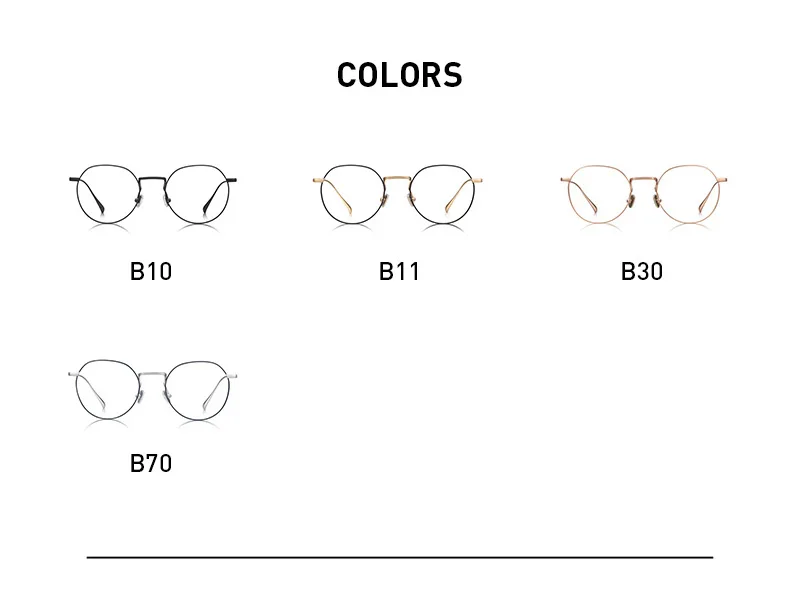 Bolon Eye glass es Frames женские и мужские Оптические роскошные круглые оправы для очков BJ7009 Rx-able