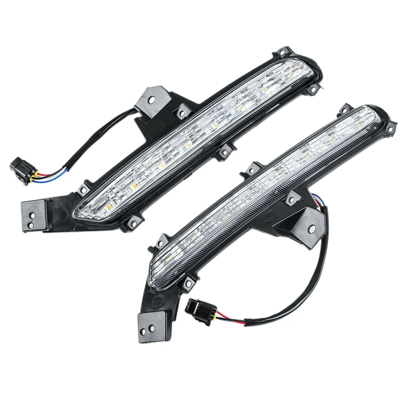 

Автомобильные светодиодсветодиодный дневные ходовые огни, желтый сигнал поворота, реле, головной свет, водонепроницаемый 12 В DRL, противотум...