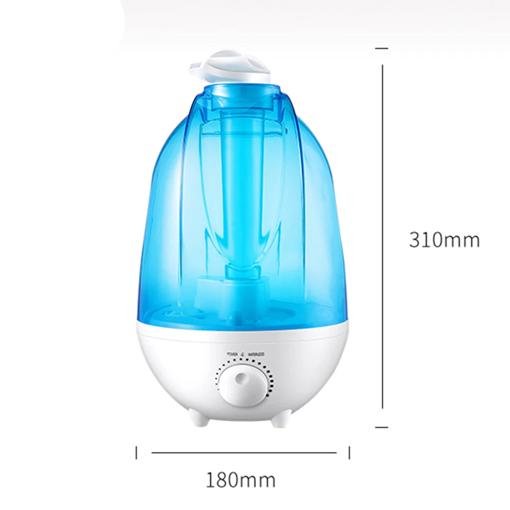 

4L Large Capacity Air Humidifier Home office Ultrasonic Humidifier Aroma Diffuser Mist Maker Air Purifier Humidificador LED Lamp