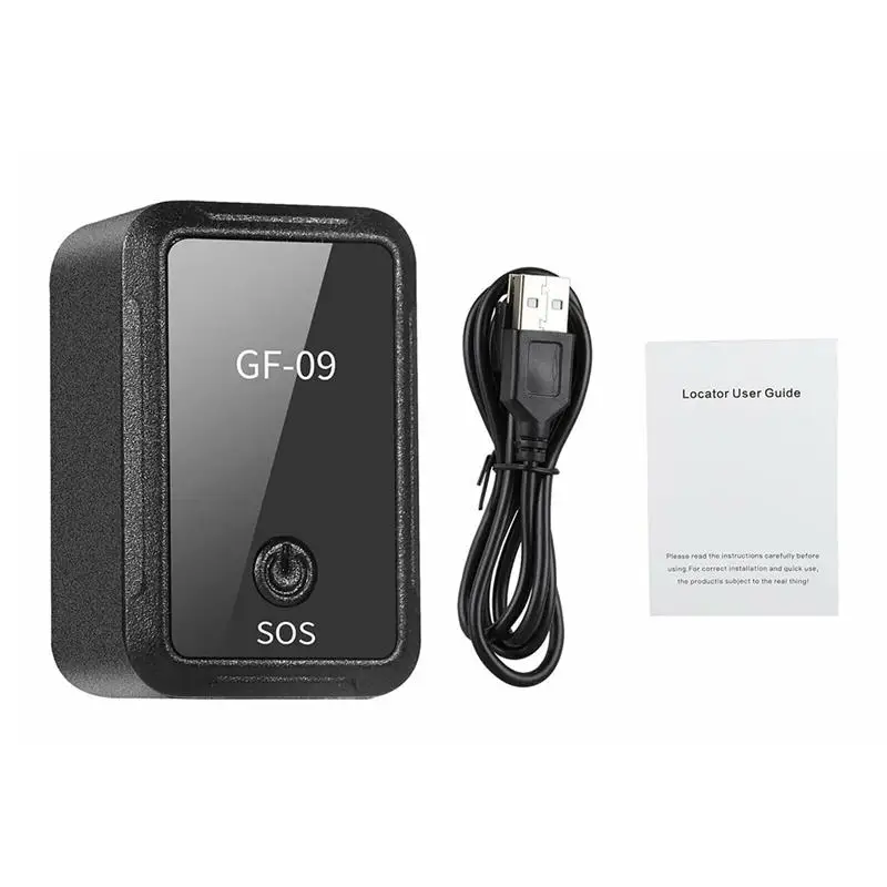 

GF-09 Mini GPS Tracker Real-time GPS Tracker Portable Strong Signal Locator Car Vehicle Tracking Device