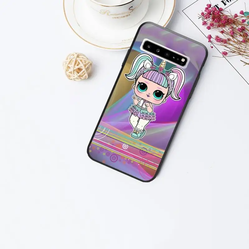 

LOL Cartoon Cute Doll Girls Phone Case case coque samsung galaxy S7 S8 S9 S10e S20 PLUS Note 10 Pro PLUS LITE NOTE 20 UITRA