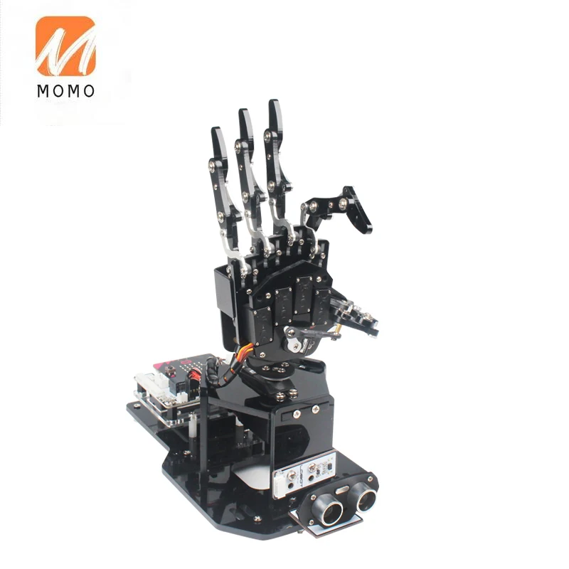 

Hiwonder uHandbit Binoic Hand Robotic Arm Code Learning based on Microbit STEAM Education