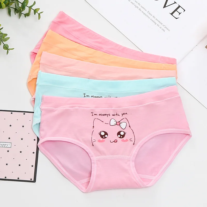 3 шт./лот Новинка Kids'Underwear девочки Треугольники штаны модифицированное