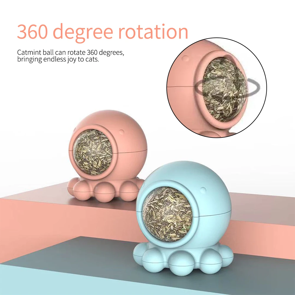 Съедобные натуральные кошачьи игрушки милый игрушечный Кот осьминог форма кошка