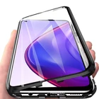 360  Магнитный чехол с откидной крышкой для Xiaomi Mi 10 T Pro 5G Xiomi MI10T 10TPro 10 T двухсторонняя защитная пленка из закаленного стекла Защитная крышка для телефона Coque