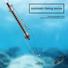 2 типа рыболовных крючков, автоматический рыболовный крючок, пружинный рыболовный крючок, рыболовное устройство для всей рыбы в воде, набор быстрой ловли