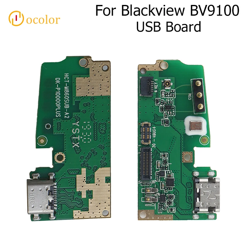 USB плата ocolor для Blackview BV9100 запасные части штепсельная зарядная