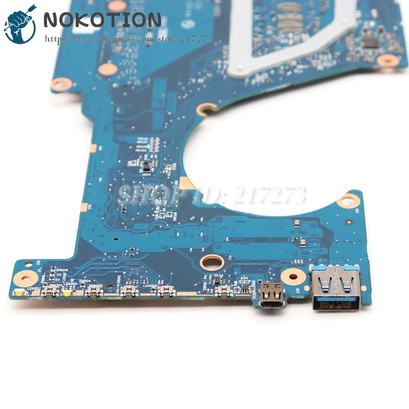 NOKOTION для Lenovo Yoga 700-14ISK материнская плата ноутбука SR2EY I5-6200U CPU BYG43 NM-A601 5B20K41654 основная