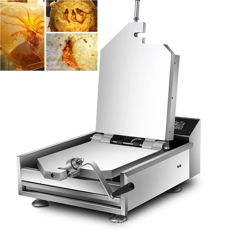 Máquina de tortitas multifunción para el hogar, equipo de aperitivos, fábrica de alimentos, fabricación de tortitas, alta potencia, 2800