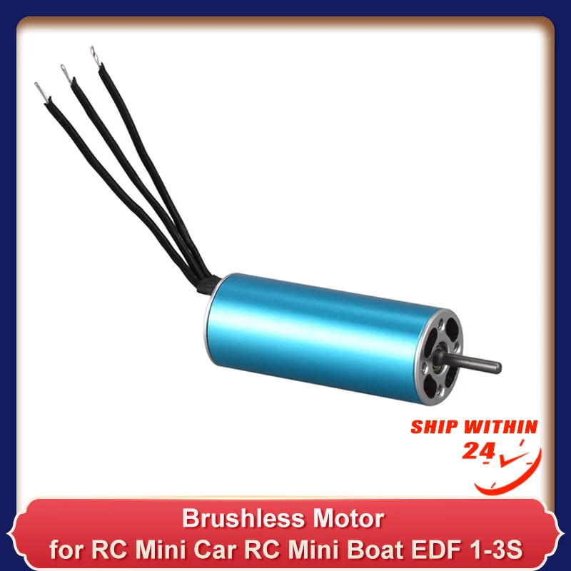 1230 4500KV бесщеточный мотор для RC мини автомобиля лодка EDF 1 3S|Детали и аксессуары| |