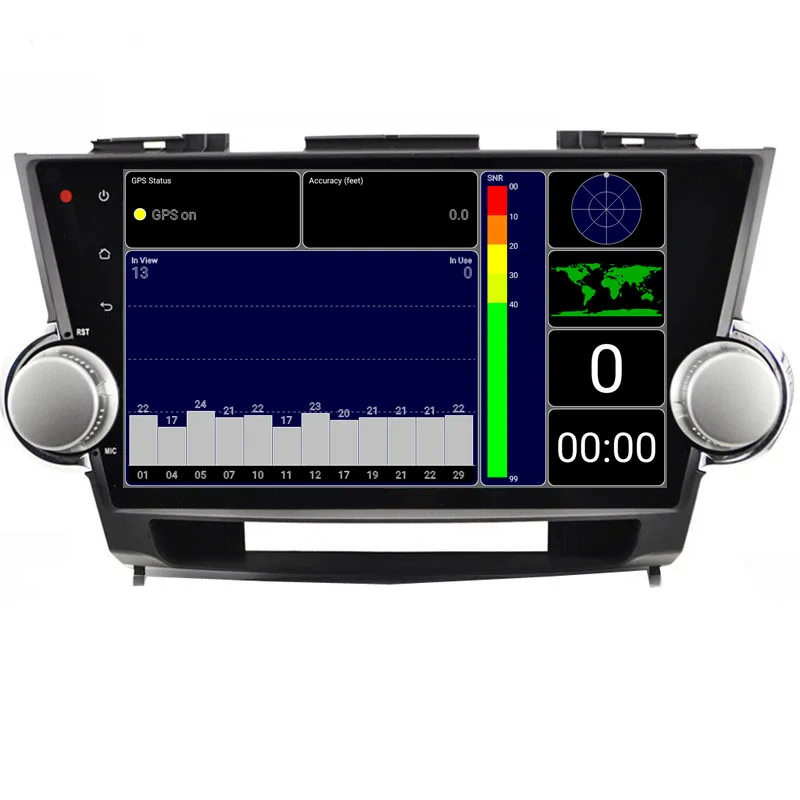 NAVITOPIA 10 1 дюйма 2 Гб ОЗУ 32 ПЗУ Восьмиядерный Android 8 Автомобильный GPS навигатор для