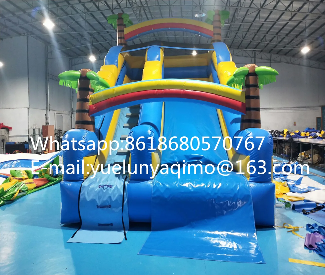 Самая популярная надувная огромная горка для детей и взрослых | Спорт