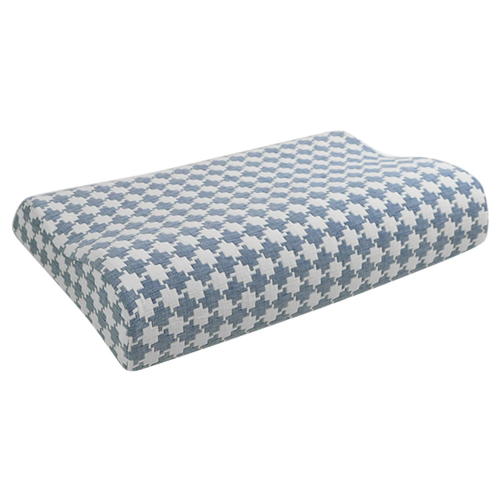 blue3 50x30cm DIDIHOU подушка из пены с эффектом памяти Ортопедическая подушка постельные принадлежности подушка для шеи волокна медленный отскок подушки массажер для шейного отдела здравоохранения - Цвет: blue3 50x30cm