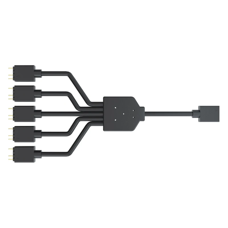 Чехол для компьютера Cooler Master охлаждающий вентилятор 5 В 3pin ARGB от 1 до втулка