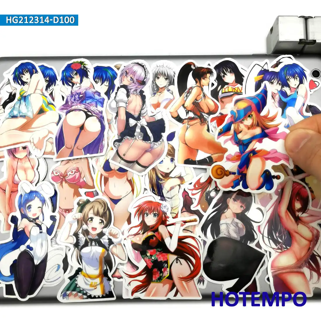 

100pcs Sexy Beauty Manga Bunny Girls Waifu Anime Sticker for Otaku Luggage Laptop Phone Skateboard Bike Motorcycle Car Stickers