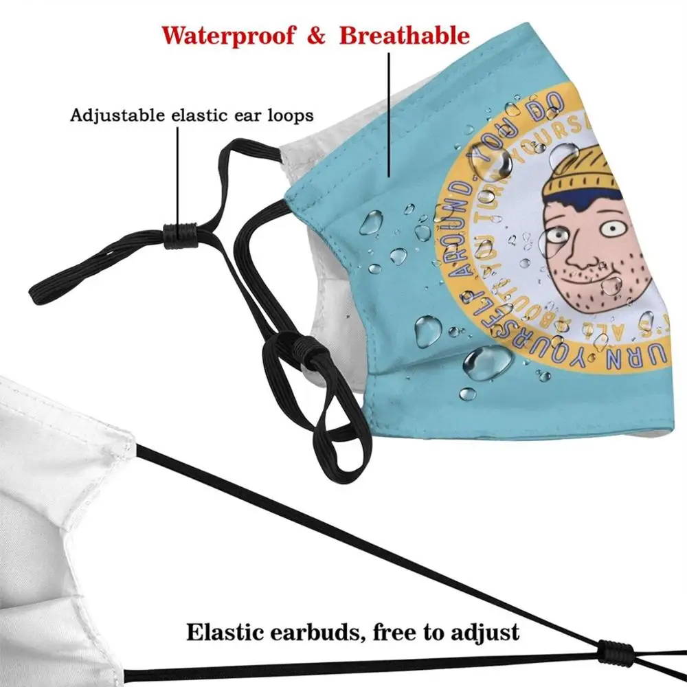 Тодд Чавес Маска Хоки Поки с фильтром Pm2.5, стирка, взрослый, детский, своими руками, Боджек он.