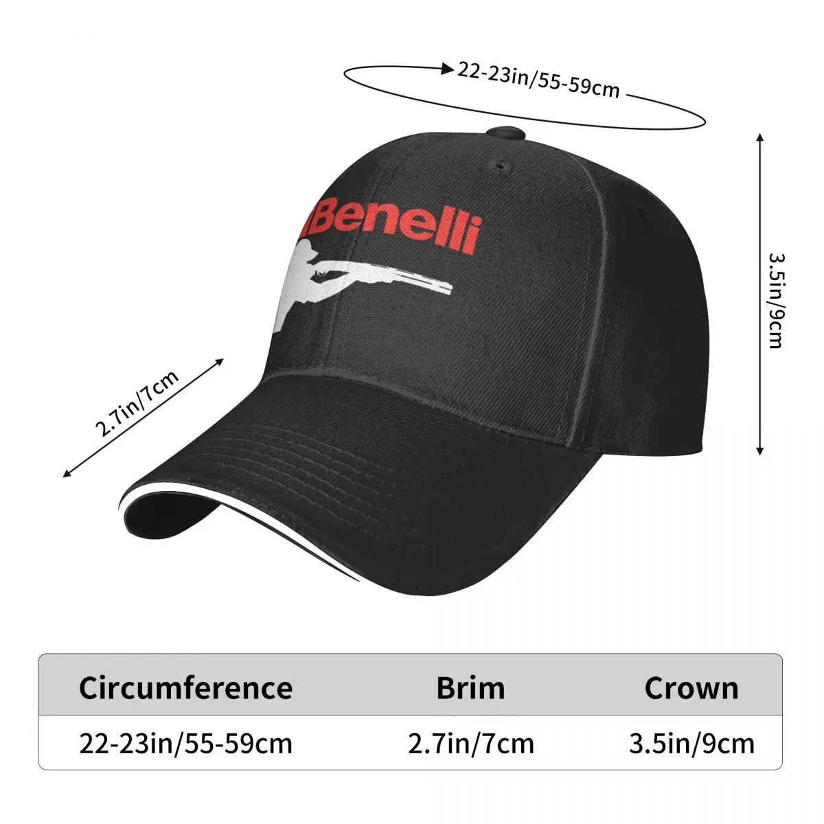 

Benelli Shotguns Trucker Cap Snapback Hat for Men Baseball Valve Mens Hats Caps for Logo