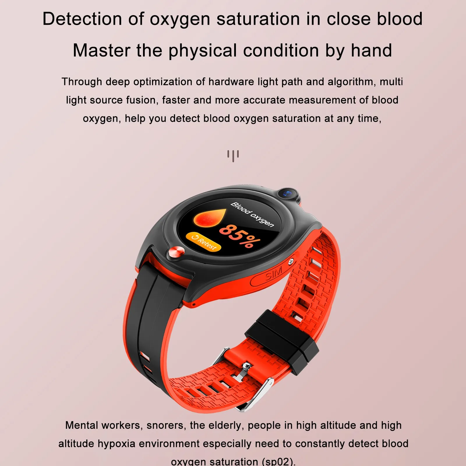 

I9 Smart Watch Kids GPS Bluetooth Pedometer Positioning IP67 Waterproof Watch SportsHeart Rate Blood Alarm Stopwatch