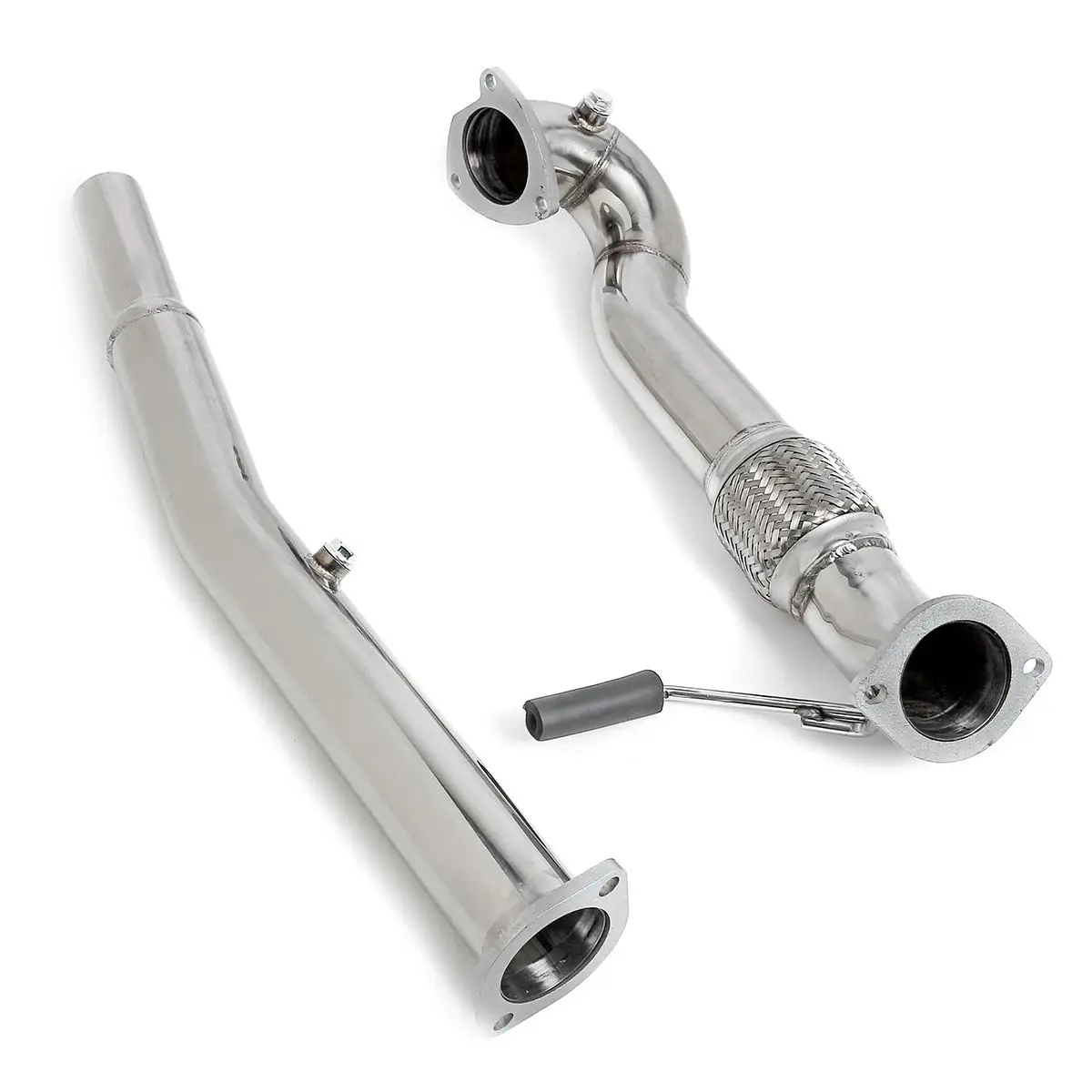 Глушитель выхлопной трубы из нержавеющей стали 3 дюйма Decat для AUDI TT QUATTRO S3 Mk1 Typ 8N 8L 1