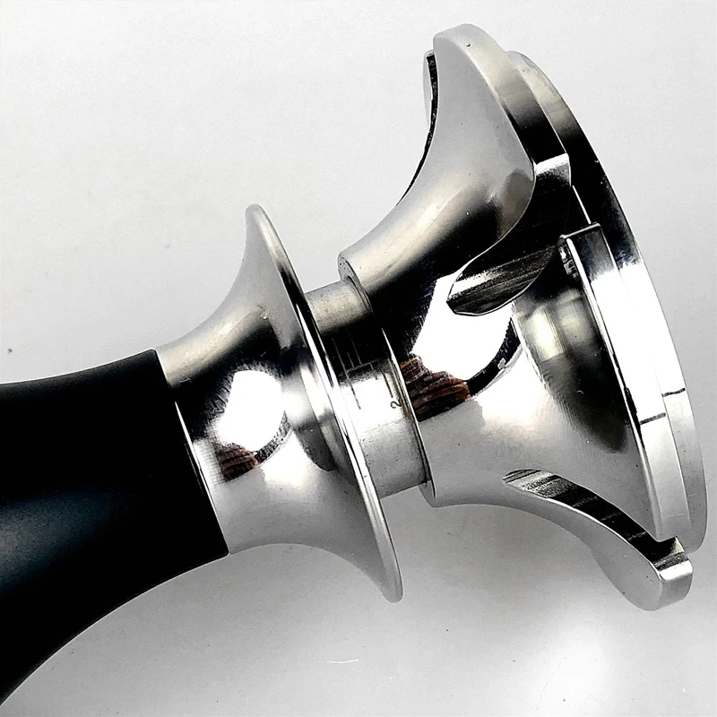 

Coffee Tamper Powder Hammer Coffee Accessories Pressed Powder with Anti Pressure Deviation Design Adjustable Depth
