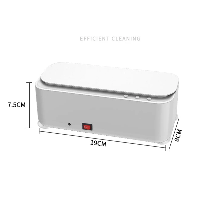 Ultrasonic Cleaning Machine 45000Hz High Frequency Vibration Wash Cleaner Washing Jewelry Glasses Watch Everything |