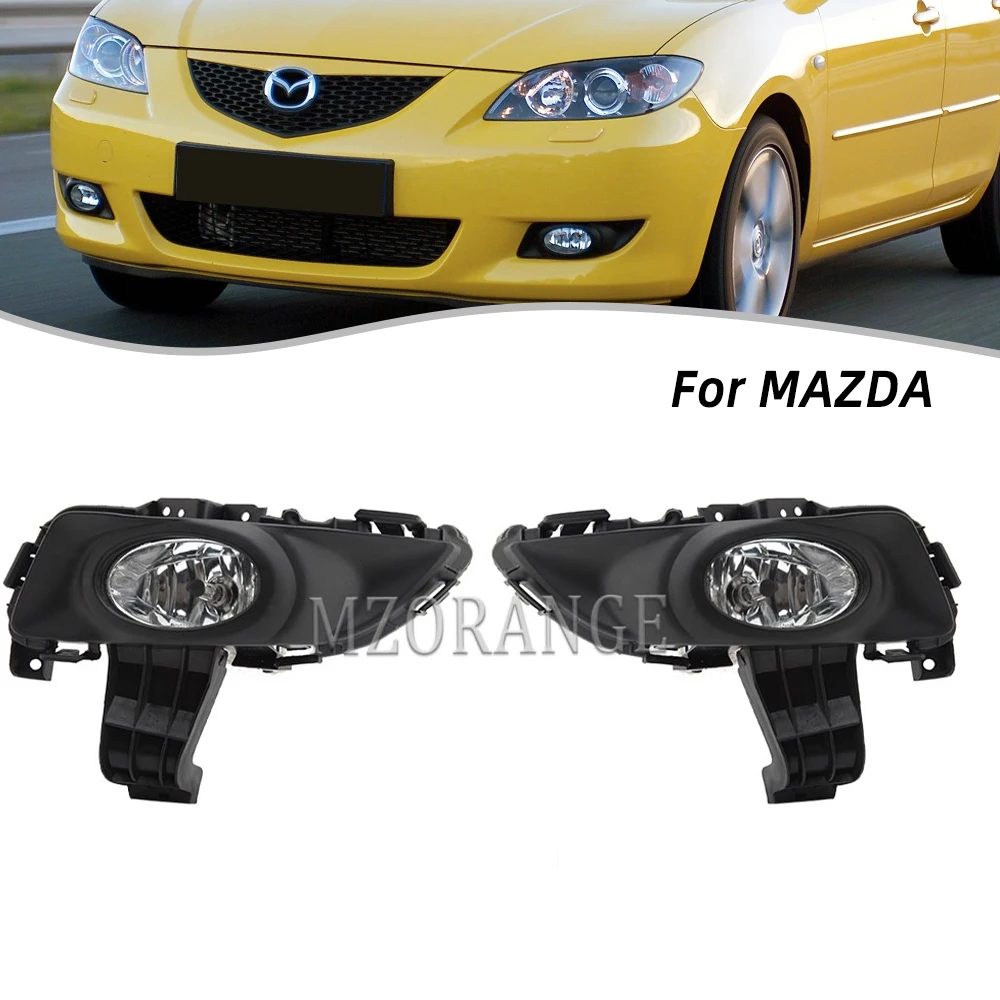 1 пара противотумансветильник s для Mazda 3 M3 2003 2004 2005 2006 2007 2008 2009 2010 Галогенные