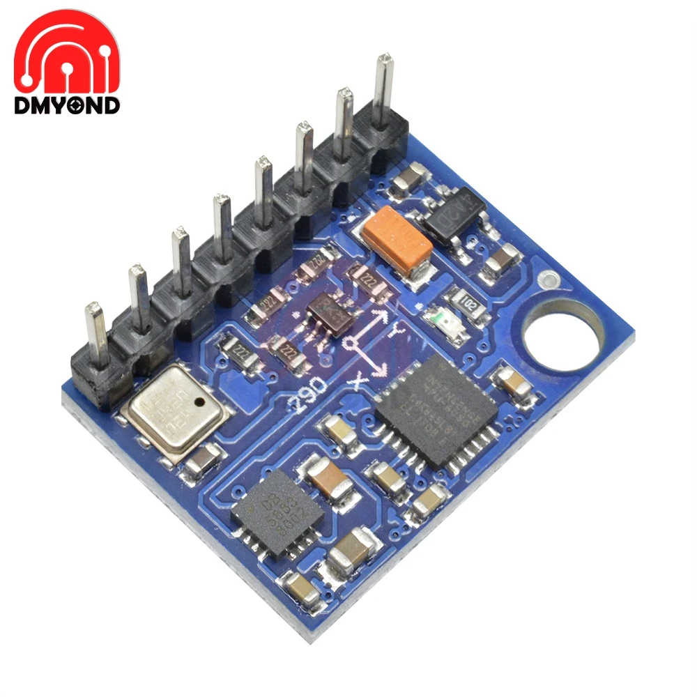 DC 5V BMP180 MPU6050 HMC5883 модуль 10DOF GY87 3 осевой акселерометр гироскоп барометрическое